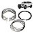 Jogo Anel Motor Hilux SW4 2.8 16V Turbo Diesel 2016 a 2025 - Imagem 1