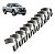Bronzina Biela STD Mitsubishi L200 Triton 2.4 16V 2016 a 2026 - Imagem 2
