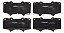 Kit Disco Pastilha Freio Cerâmica Hilux Sw4 2002 2003 a 2015 - Imagem 6