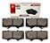 Kit Disco Pastilha Freio Cerâmica Hilux Sw4 2002 2003 a 2015 - Imagem 4