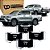 Kit Pastilha Freio Ceramica Diant Tras Sw4 Hilux 2002/2022 - Imagem 1