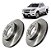 Par Disco Freio Dianteiro S10 Trailblazer 2017 2018 a 2021 - Imagem 1