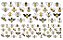 Decalque para Porcelana - Abelhas - Imagem 1