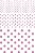 Decalque para Porcelana - Bolinhas Rosa 93A1004 - Imagem 1