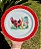 Decalque para Porcelana - Galos e Galinhas 8 e 6cm - Imagem 2