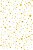 Decalque para Porcelana - Tapete Céu de Estrelas - Ouro - Imagem 1