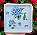 Decalque para Porcelana - Hortênsia Azul - Imagem 2