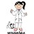 Decalque para Porcelana - Veterinária - Imagem 1