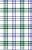 Decalque para Porcelana - Tapete Xadrez Largo (Bicolor) - Verde Bandeira e Azul Marinho - Imagem 1