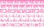 Decalque para Porcelana – Faixa Coelhinhos ROSA - Imagem 1
