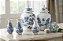 Decalque para Porcelana - Damas - Toile de Jouy - AZUL MARINHO - Imagem 2