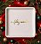 Decalque para Porcelana - Feliz Natal Lettering OURO - Imagem 2