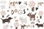 Decalque para Porcelana - Dogs - Imagem 1