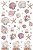 Decalque para Porcelana - Conchas Rosé - Imagem 1