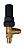 VAL00208B – Válvula de Serviço 1/2" para R22 / R134a / R410A (3/4"-16 UNF x 9/16") - Imagem 1