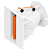 Guia 1" - WG-25P120 (Branco/Laranja) - Imagem 1