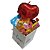 Cesta Tipo Cachepot I Love You - Imagem 1