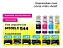 Tinta Para Epson Ciano T504/544-L4150, L4160, L6171, L6191,L6270, L3110, L3150, L3250, L5290 - Imagem 3