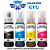 KIT 4 Garrafas Tinta Para Epson T504/544-L4150, L4160, L6171, L6191,L6270, L3110, L3150, L3250, L5290 - Imagem 1
