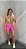 Conjunto Barbie Rosa e Verde Oliva - Imagem 1