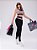 Conjunto Malu Preto Com Rosa - Imagem 1