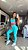 Conjunto Jhoe Verde Agua Com Rosa - Imagem 3