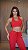 Conjunto Naja Frente Unica Vermelho - Imagem 2
