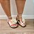 Papete Alessia Off-White Flor Camélia Amarração - Imagem 3