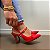 Scarpin Slingback Millano Vermelho - Imagem 4