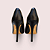 Scarpin em Couro Preto Secret Me - Imagem 4