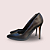 Scarpin em Couro Preto Secret Me - Imagem 2