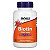 Biotina 5000 (120 cápsulas) - Now Foods - Imagem 1