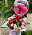 Bem-vindo(a) com Amor com Balão Bubble e Flores | Presente Maternidade - Imagem 1