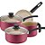 Jogo De Panelas Panelux Magnific Antiaderente 4 Pcs Vermelho - Imagem 2