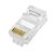 Conector RJ45 CAT5E Evus Pacote c/ 100 Peças - Imagem 1