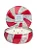 Vela Lata 3 Pavios 60H Crushed Candy Cane - Vermelho - Imagem 1