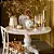 Castiçal 37 Sphere Branco/Dourado - Dot Delight - Imagem 2