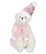 ENFEITE URSO POLAR COM BRILHO - Imagem 4