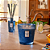 Vela vaso pedestal 3 pavios Voluspa - 80h Mediterranean Lemon - Imagem 3