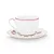 Set/2 Xícaras de Chá Dots Rosa - Jolie - Imagem 1