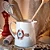 JARRA PEQUENA MEDALLION BRANCO LOVE BIRDS - Imagem 2