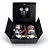 Kit 2 Xícaras Para Expresso , açucareiro e  Jogo Americano Estampa Mickey - Imagem 1