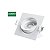 Spot Led Embutir Regulável Quadrado 6w Luz Branca 6000k Alumbra - Imagem 1