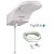 Chuveiro Ducha Hydra Corona Fit Eletrônica Branca 5500w 127v - Imagem 2
