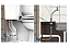Engate Flexível Trançado Inox 60cm Água Quente Macho Fêmea - Imagem 4