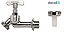 Torneira Jardim Angular Docol 1122 Chrome Dn15 1/2 Parede 20000206 - Imagem 1