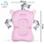 Almofada De Banho Para Bebê Universal Teu Baby Flutuante Boia Segura Infantil Anatômica Criança Banheira Azul Rosa - Imagem 5