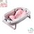 Almofada De Banho Para Bebê Universal Teu Baby Flutuante Boia Segura Infantil Anatômica Criança Banheira Azul Rosa - Imagem 6