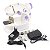 Kit mini máquina de costura portátil com kit de linhas com 27 itens - Imagem 2