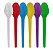 MAXPLASTIC COLHER SOBREMESA  COLORIDA   C/50   UNID.  PCT - Imagem 1